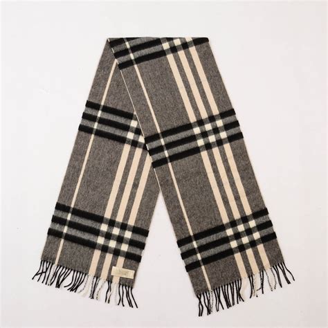 grey burberry scarf|burberry grey cashmere scarf.